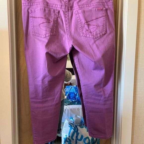 Seven7 Lavender Ankle Jeans sz 12 EUC - Picture 3 of 6